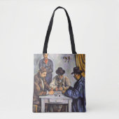 Paul Cezanne - De kaartspelers Tote Bag (Voorkant)