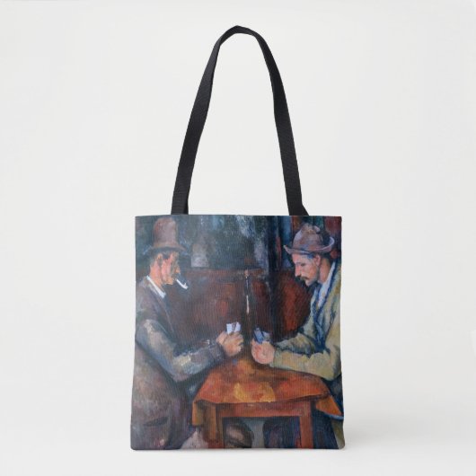 Paul Cezanne - De kaartspelers Tote Bag (Voorkant)