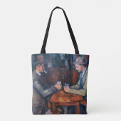 Paul Cezanne - De kaartspelers Tote Bag (Achterkant)