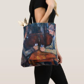 Paul Cezanne - De kaartspelers Tote Bag (Dichtbij)
