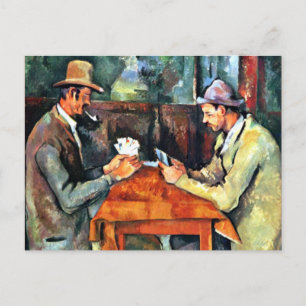 Paul Cezanne: De kaartspelers (twee) Briefkaart