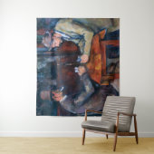 Paul Cezanne - De kaartspelers Wandkleed (In situ)