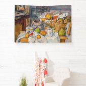 Paul Cezanne - De Keukentafel Spandoek (Insitu)