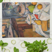 Paul Cezanne - De Keukentafel Theedoek (Gevouwen)