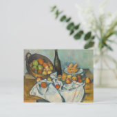 Paul Cezanne - De mand met appels Briefkaart (Staand voorkant)