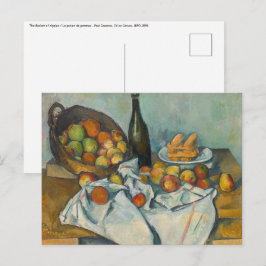 Paul Cezanne - De mand met appels Briefkaart