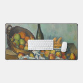 Paul Cezanne - De Mand Met Appels Bureaumat (Keyboard & Muis)