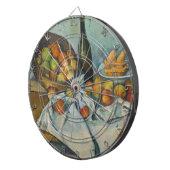 Paul Cezanne - De Mand met Appels Dartbord (Voorkant Rechts)