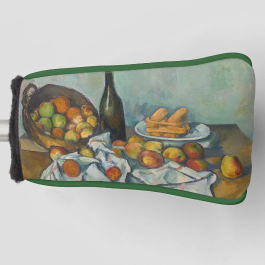 Paul Cezanne - De Mand met Appels Golfheadcover (Voorkant)