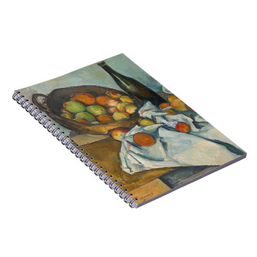 Paul Cezanne - De Mand Met Appels Notitieboek (Rechterzijde)