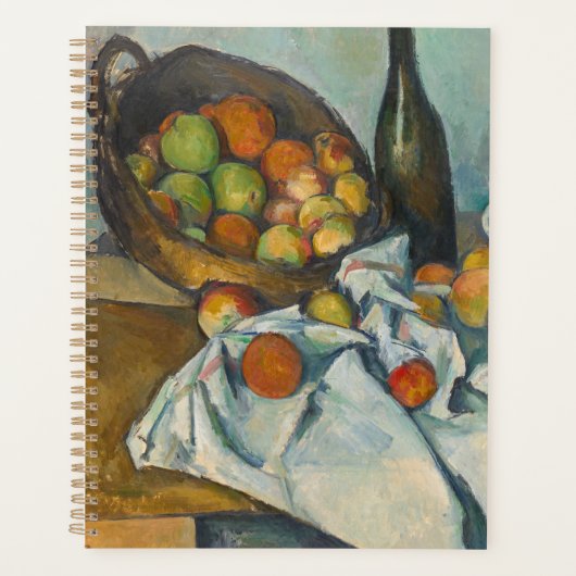 Paul Cezanne - De Mand met Appels Planner (Voorkant)