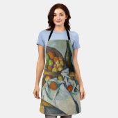 Paul Cezanne - De mand met appels Schort (Gedragen)