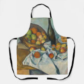 Paul Cezanne - De mand met appels Schort (Voorkant)