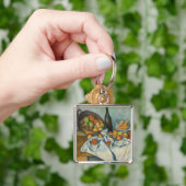 Paul Cezanne - De Mand Met Appels Sleutelhanger (Hand)