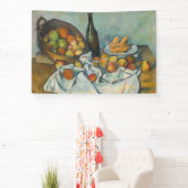 Paul Cezanne - De Mand met Appels Spandoek (Insitu)