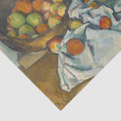 Paul Cezanne - De Mand met Appels Tissuepapier (Detail)
