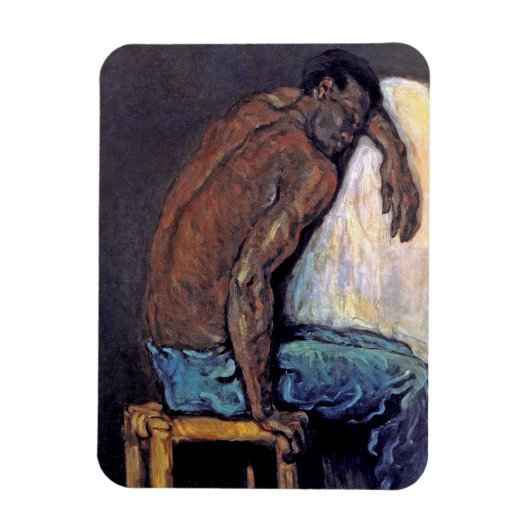 Paul Cezanne - De neger Scipio Schilderij Magneet (Verticaal)