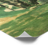 Paul Cezanne | De Poplars, c.1879-82 Poster (Hoek)