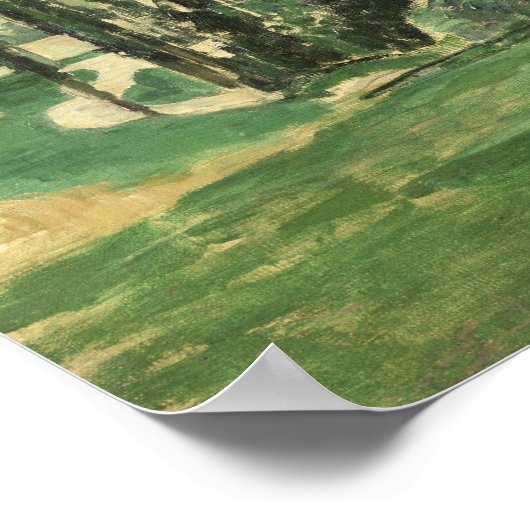 Paul Cezanne | De Poplars, c.1879-82 Poster (Hoek)