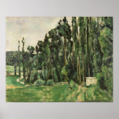 Paul Cezanne | De Poplars, c.1879-82 Poster (Voorkant)