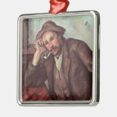 Paul Cezanne | De roker, 1891-1992 Metalen Ornament (Links)