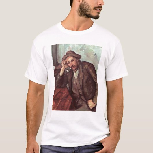 Paul Cezanne | De roker, 1891-1992 T-shirt (Voorkant)