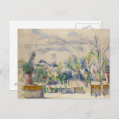 Paul Cezanne - De Terrace in de tuin Briefkaart (Voorkant / Achterkant)