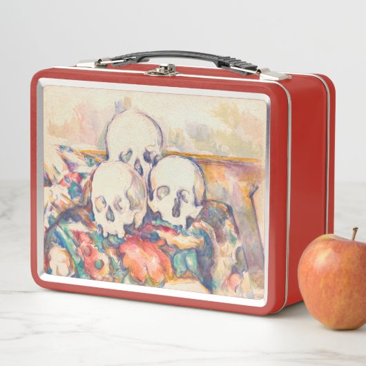 Paul Cezanne - De Waterverf van de Drie Skull (In situ)