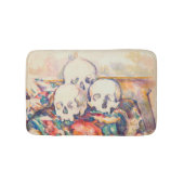 Paul Cezanne - De Waterverf van de Drie Skull Badmat (Voorkant)
