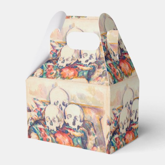 Paul Cezanne - De Waterverf van de Drie Skull Bedankdoosjes (Achterkant)