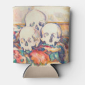 Paul Cezanne - De Waterverf van de Drie Skull Blikjeskoeler (Voorkant)