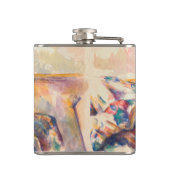 Paul Cezanne - De Waterverf van de Drie Skull Heupfles (Achterkant)