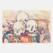 Paul Cezanne - De Waterverf van de Drie Skull Inpakpapier Vel (Voorkant 3)