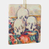 Paul Cezanne - De Waterverf van de Drie Skull Keramisch Ornament (Rechts)