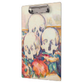 Paul Cezanne - De Waterverf van de Drie Skull Klembord (Links)