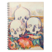 Paul Cezanne - De Waterverf van de Drie Skull Notitieboek (Voorkant)