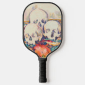Paul Cezanne - De Waterverf van de Drie Skull Pickleball Paddle (Voorkant)
