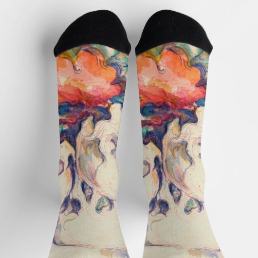 Paul Cezanne - De Waterverf van de Drie Skull Sokken (Top)