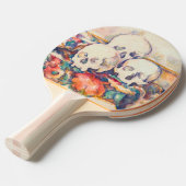 Paul Cezanne - De Waterverf van de Drie Skull Tafeltennisbatje (Voorkant Gekanteld)