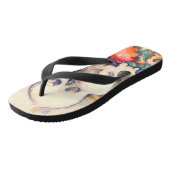 Paul Cezanne - De Waterverf van de Drie Skull Teenslippers (Schuin)