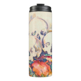 Paul Cezanne - De Waterverf van de Drie Skull Thermosbeker