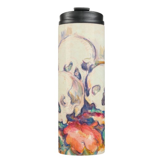 Paul Cezanne - De Waterverf van de Drie Skull Thermosbeker (Voorkant)