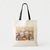 Paul Cezanne - De Waterverf van de Drie Skull Tote Bag (Voorkant)
