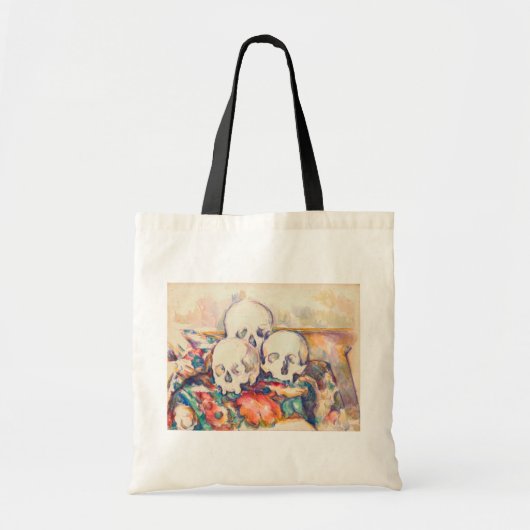 Paul Cezanne - De Waterverf van de Drie Skull Tote Bag (Voorkant)