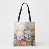 Paul Cezanne - De Waterverf van de Drie Skull Tote Bag (Voorkant)