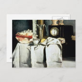 Paul Cezanne | De zwarte marmeren klok, c.1870 Briefkaart (Voorkant / Achterkant)