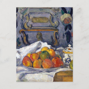 Paul Cezanne Dish van appels Briefkaart