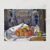 Paul Cezanne Dish van appels Briefkaart (Voorkant)