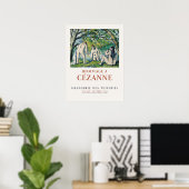 Paul Cézanne Drie Bathers Impressionistische Kunst Poster (Thuiskantoor)