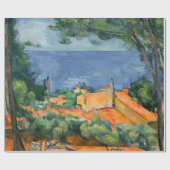 Paul Cezanne - Estaque met Red Roofs Cadeaupapier (Vlak)